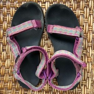 Teva's Sandals Purple Women's size 8